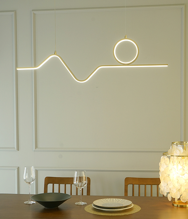 루그너 모던식탁등, 펜던트조명, LED식탁등 (40W)