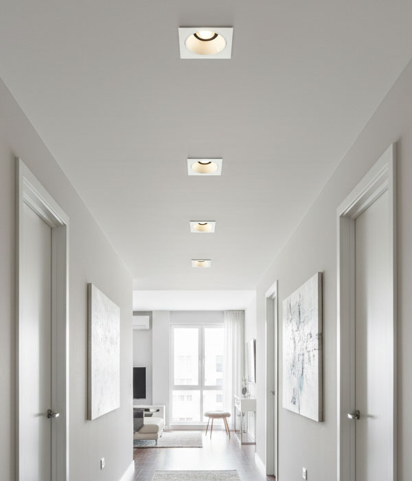 로카 75mm 각도조절 사각 매입등 COB6W